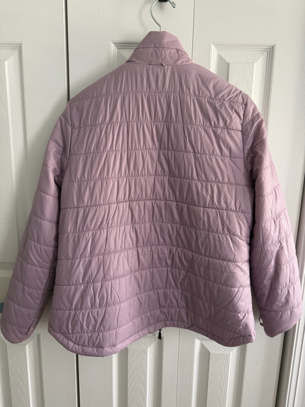 Eddie Bauer Light Lavender Quilted Packable Puffer Jacket - Picture 3 of 3